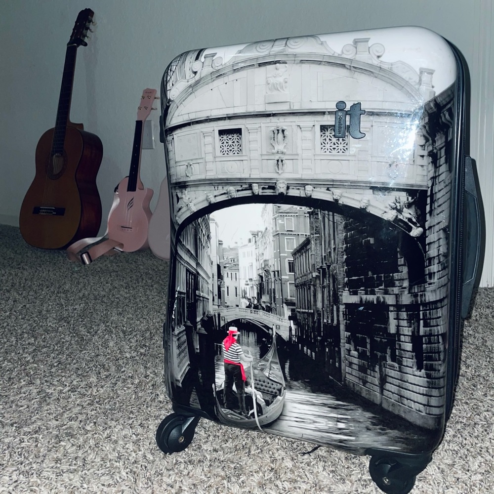 ON SALE-Venice, Italy photograph suitcase-used